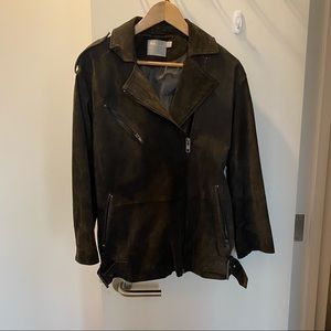 ASOS Suede Moto Jacket